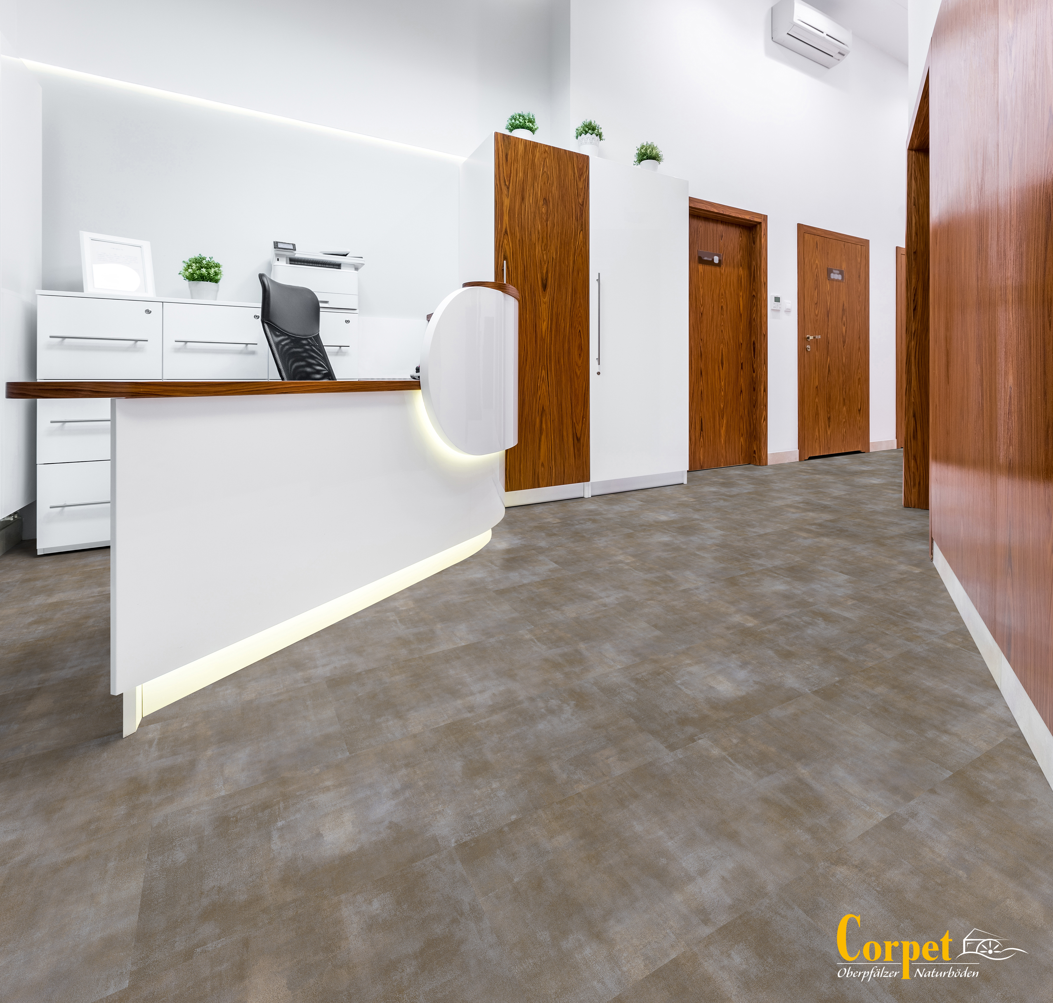 Corpet VinylFloor-Select 49 - Stone - Metall oxyd-Life Silent
